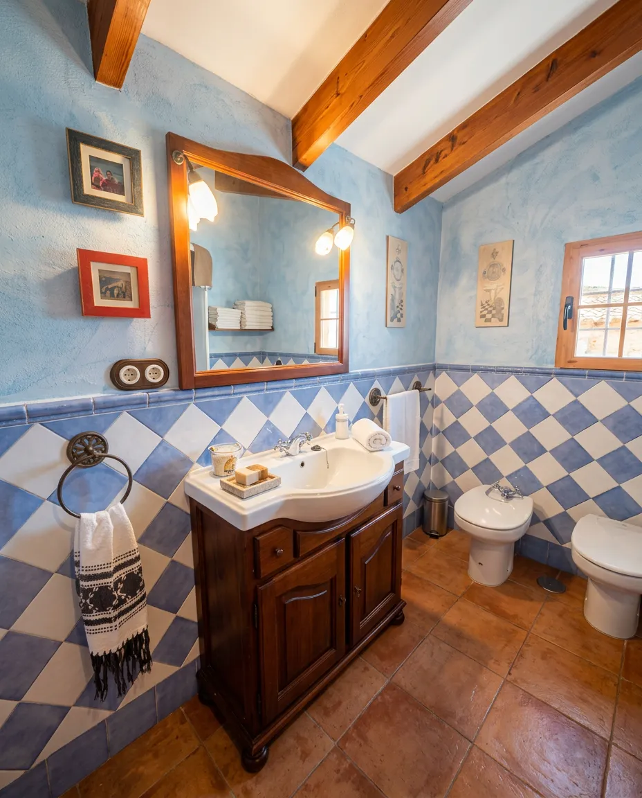Baño completo de la casa