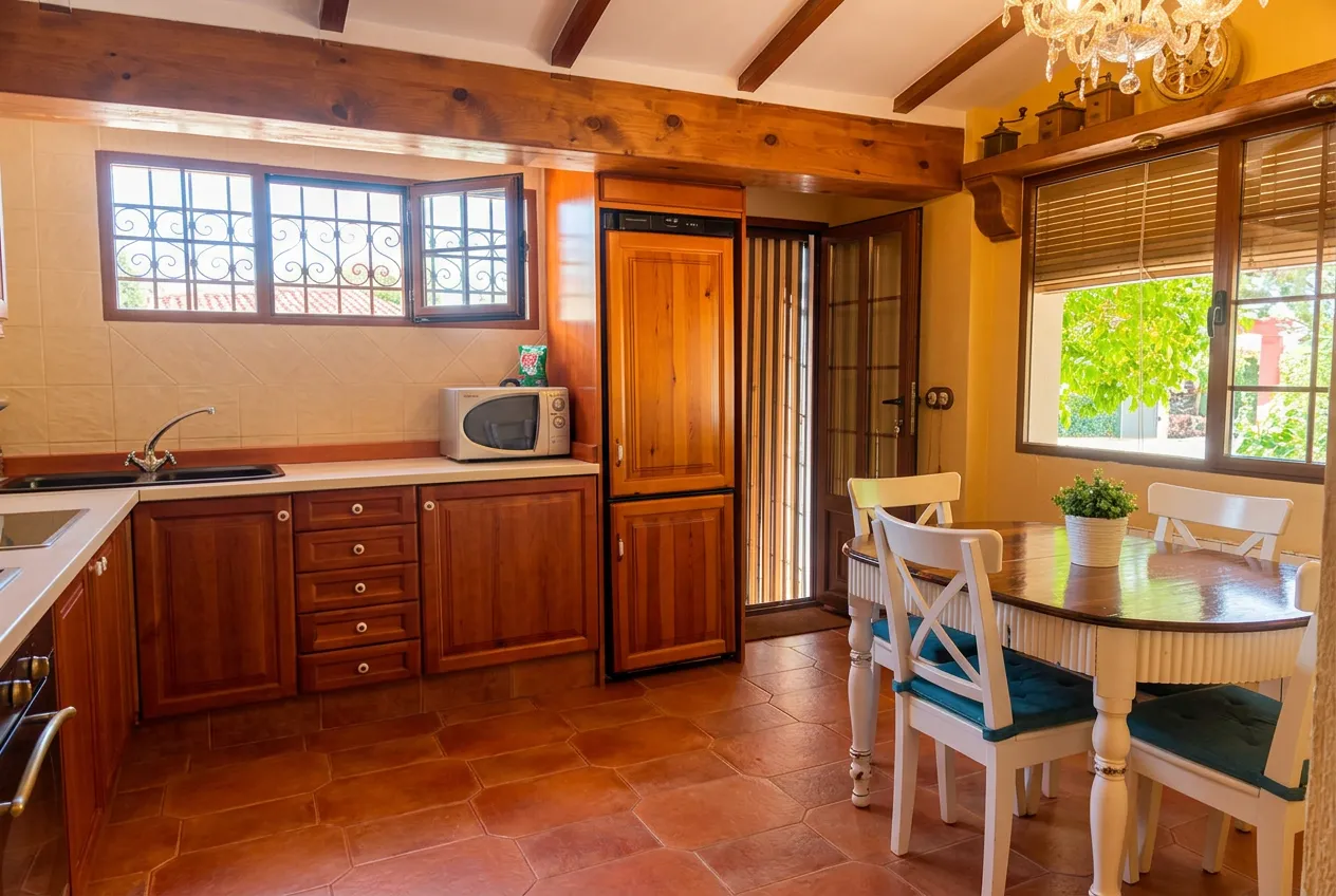 Cocina completa de la casa