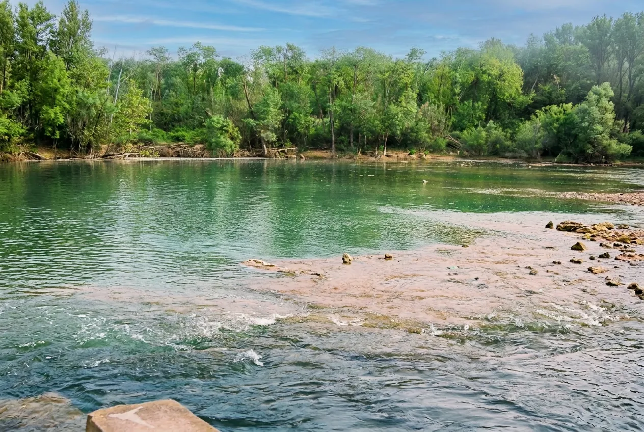El paseo fluvial junto al Júcar en Villalgordo